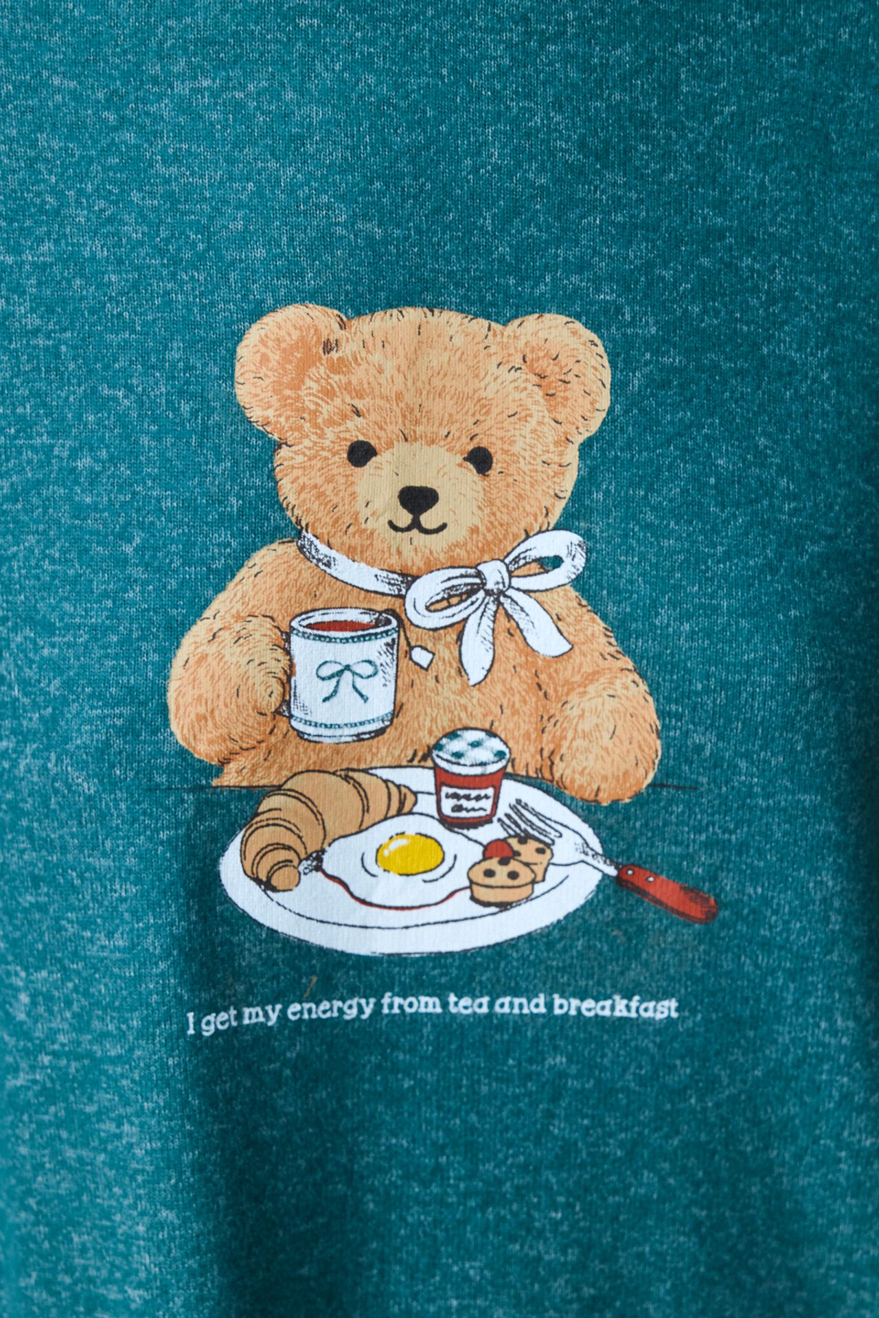 PENTI Happy Bear Long Sleeve Pyjama Top 3