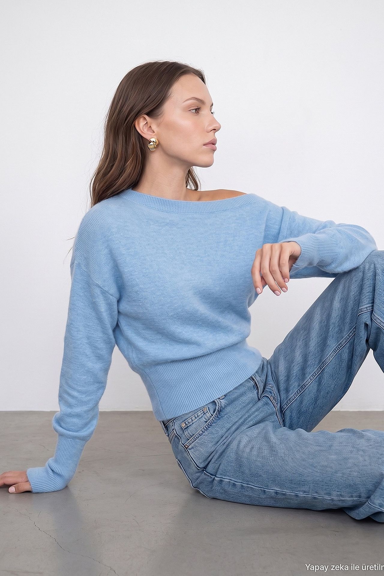 DILVIN Women's Knit Sweater 2