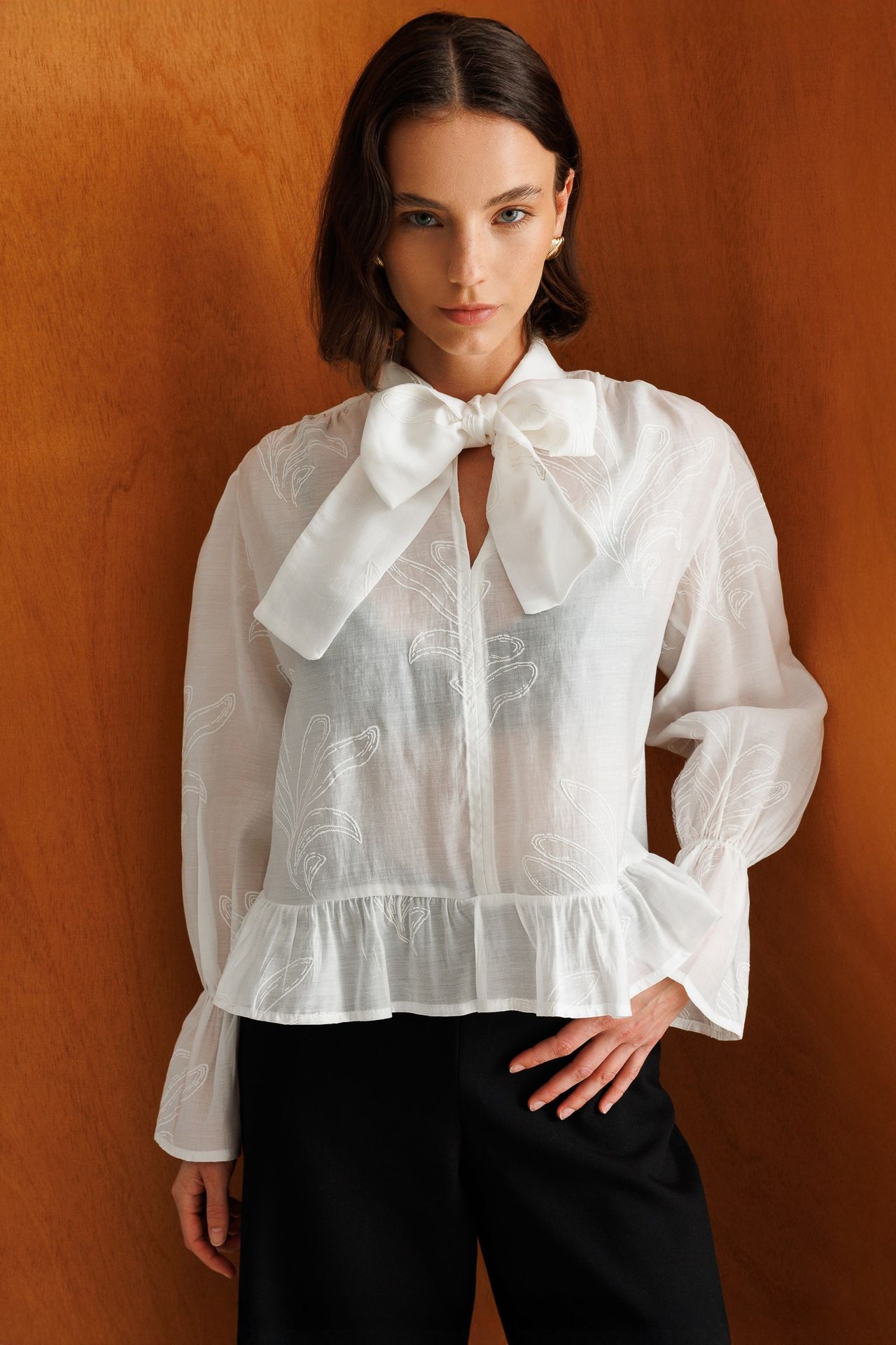 MIXRAY Cotton Blouse 1