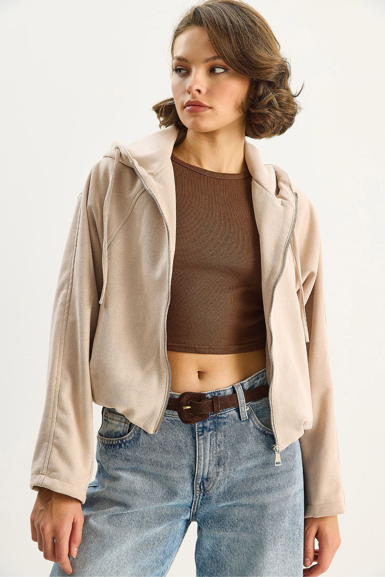 LUCCI Hooded Zipper Jacket 2