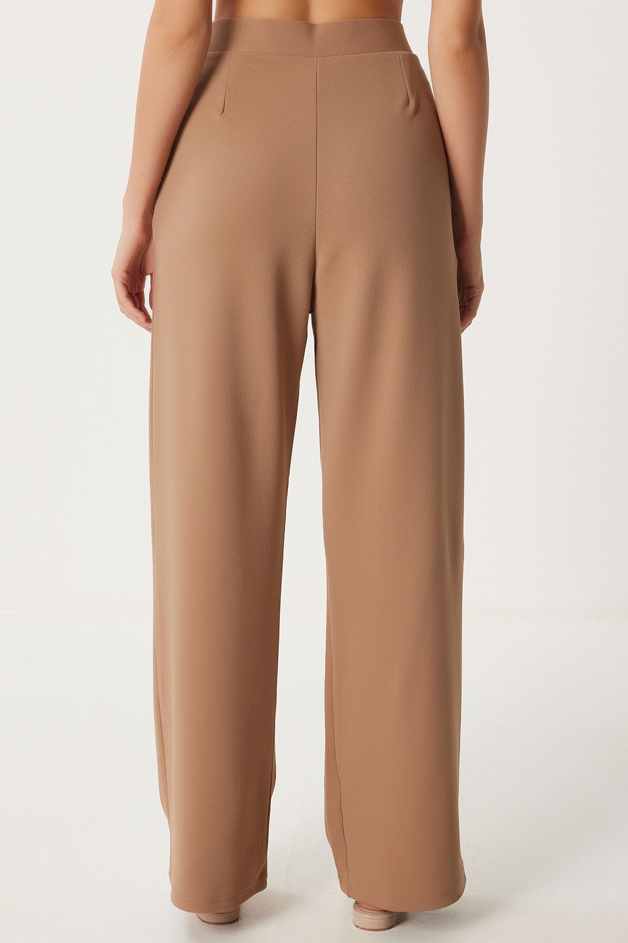 ISTANBUL High Waist Pleated Wide Leg Pants 5