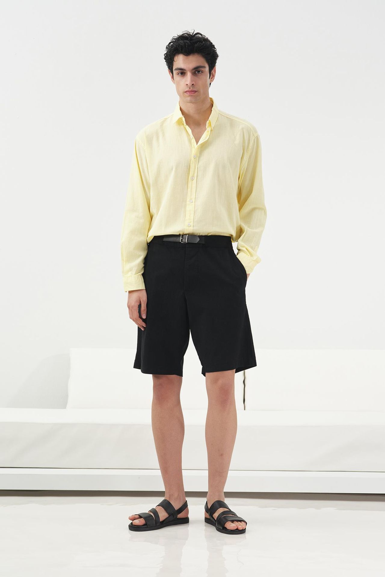 GIESTO Men’s cotton poplin tailored shorts 2