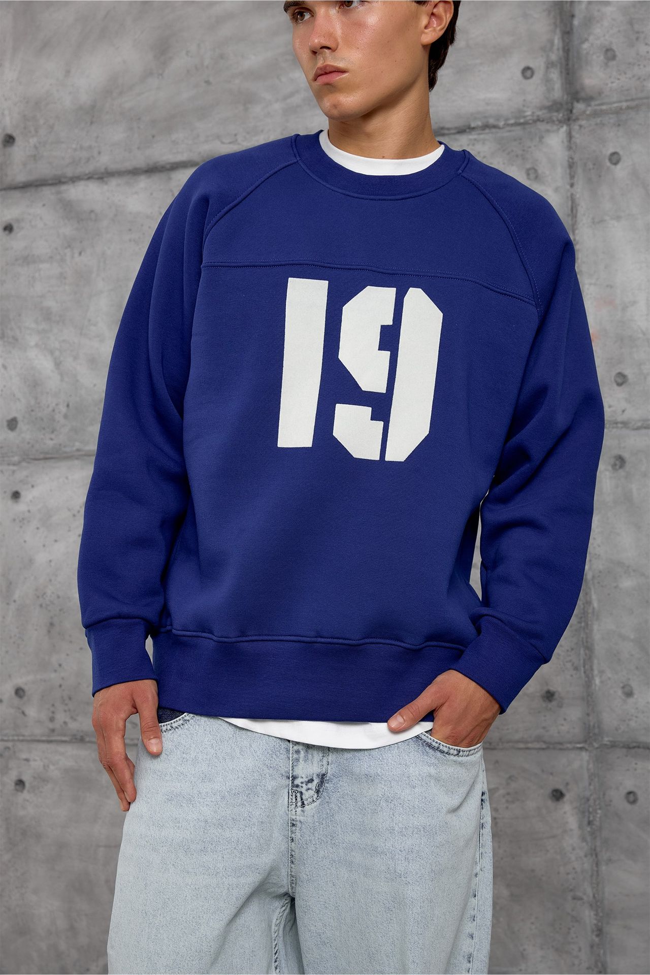 NOMARC Regular Kalıp Bisiklet Yaka Sweatshirt 4