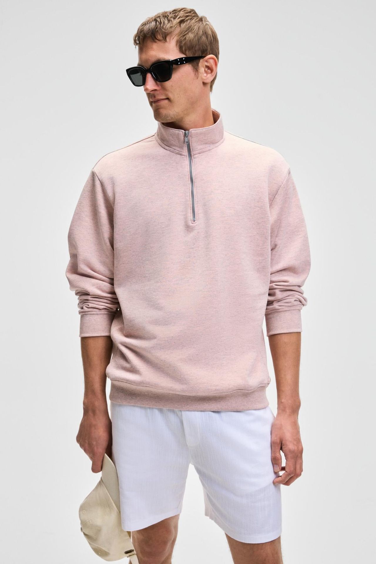 GRIMELANGE Yarım Fermuarlı Yarım Balıkçı Yaka Sweatshirt 3