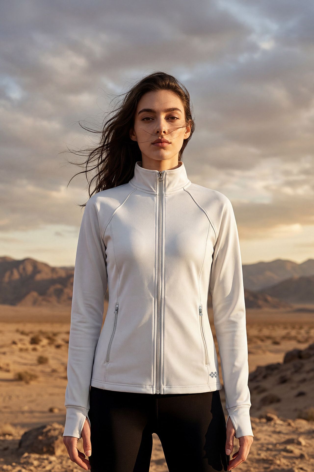 TOMMY Women's Zipper Collar Sweatshirt 1
