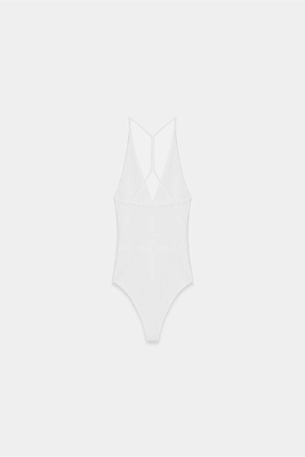 DILVIN Slim Fit Cut-Out Halter Bodysuit 6