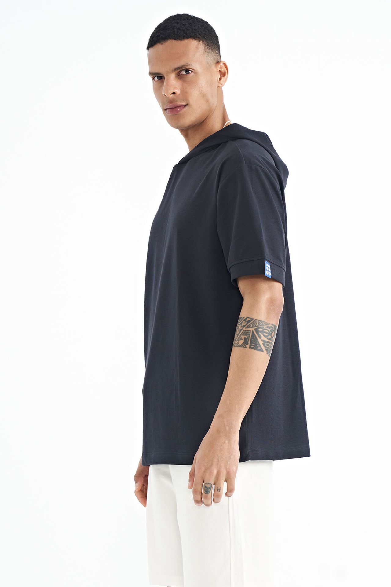 TOMMY Oversized Hooded Short-sleeve T-shirt 5