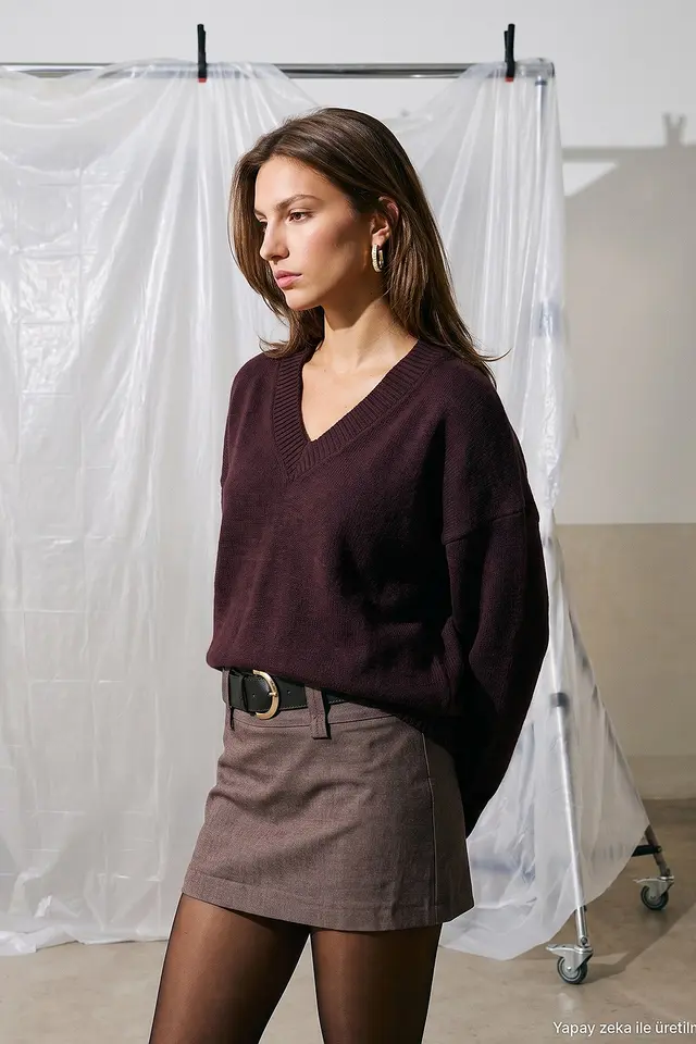 DILVIN Women's Knit Sweater