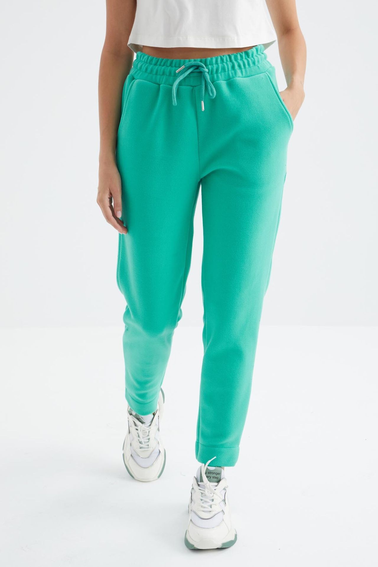 TOMMY Women's High Waist Jogger Sweatpants 4