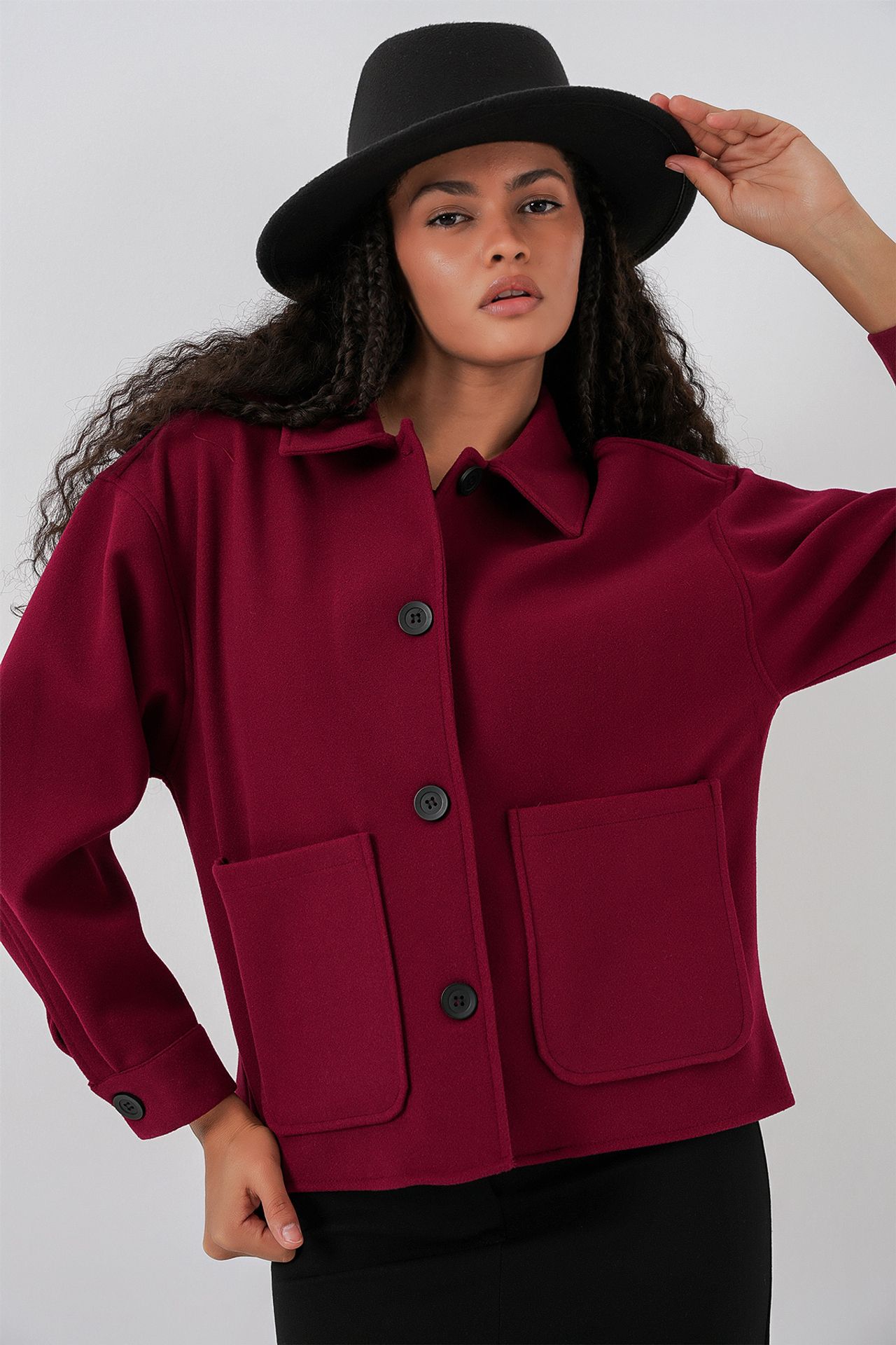 BDART Buttoned Jacket with Pockets