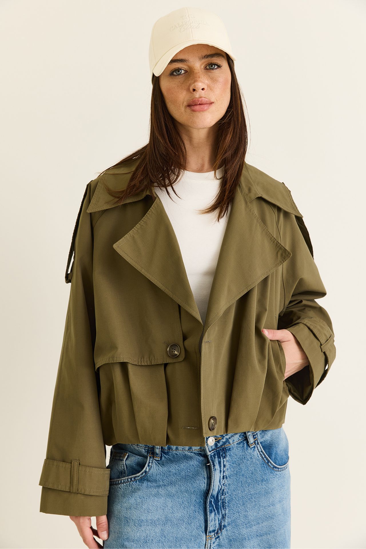 LUCCI Women's Trench Coat 5