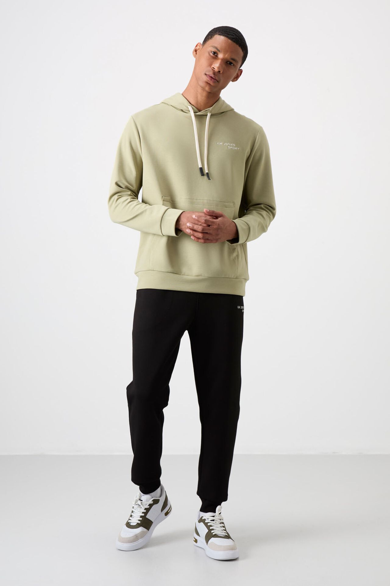 TOMMY Men's Hooded Sweatshirt And Pants Set 5