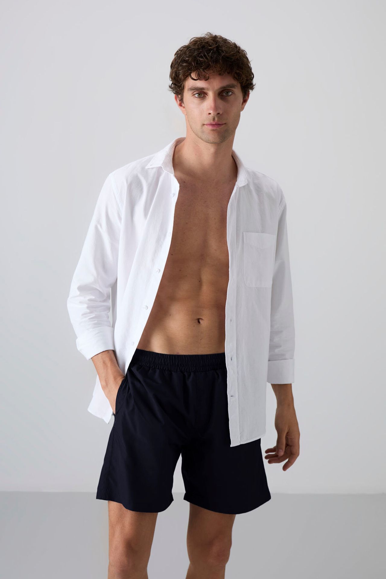 TOMMY Men's Pull-On One-Piece Shorts Set 4