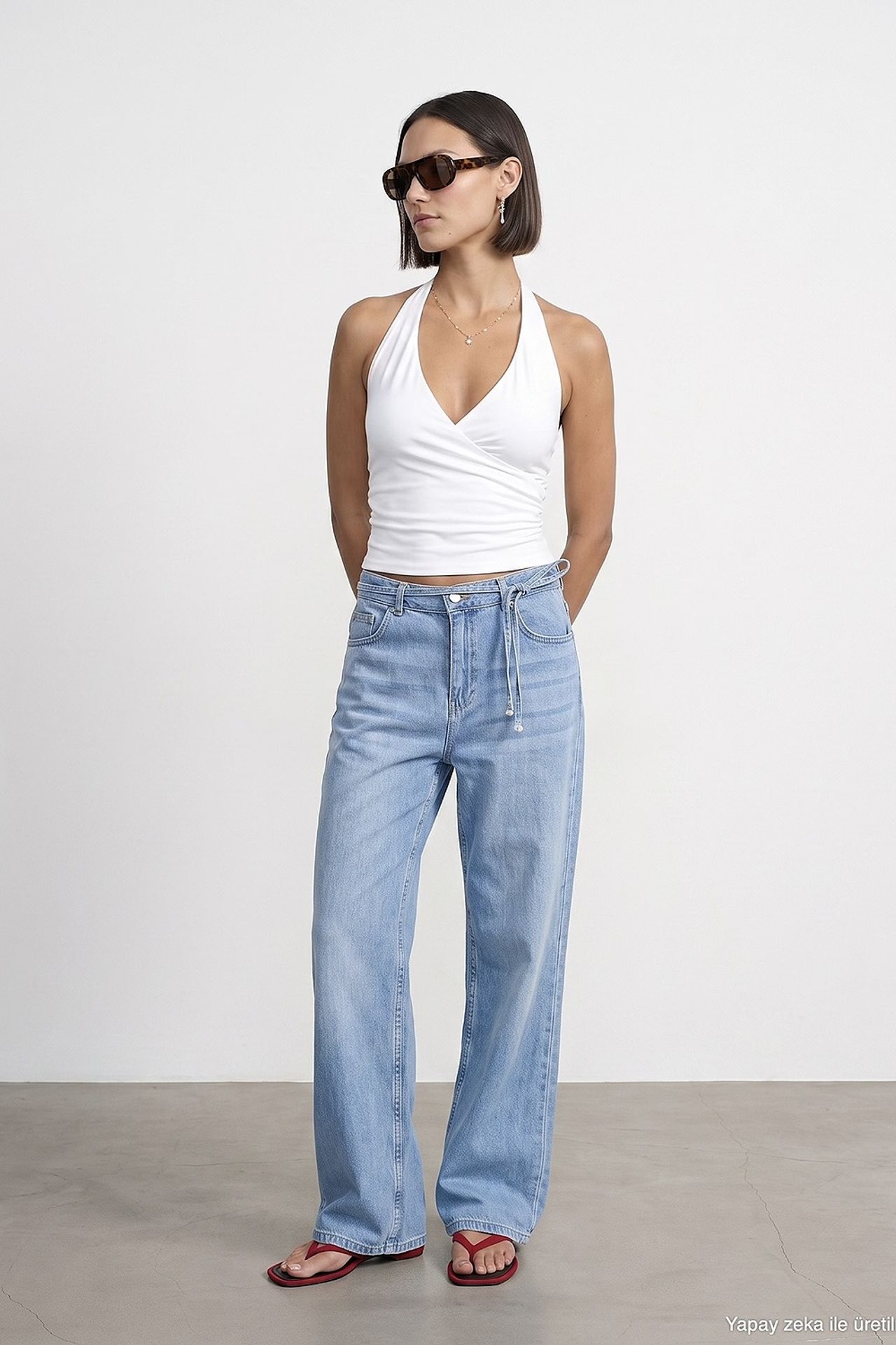 DILVIN Nylon Elastane Blouse 4
