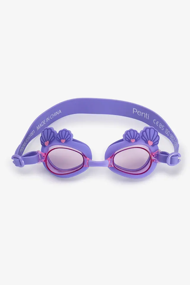 PENTI Kids' Shell Pattern Swimming Goggles