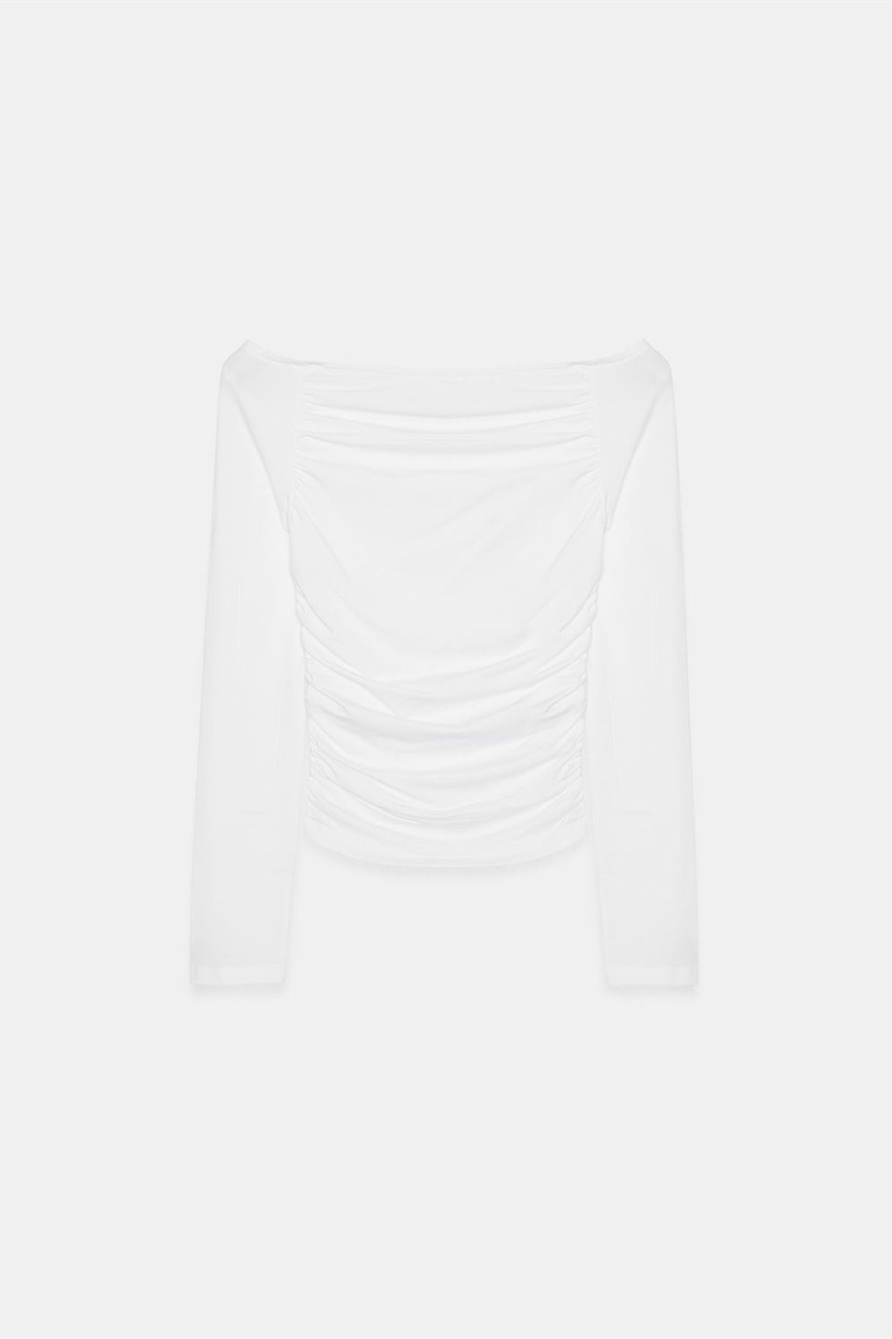 DILVIN Off-Shoulder Slim Fit Knit Blouse 6