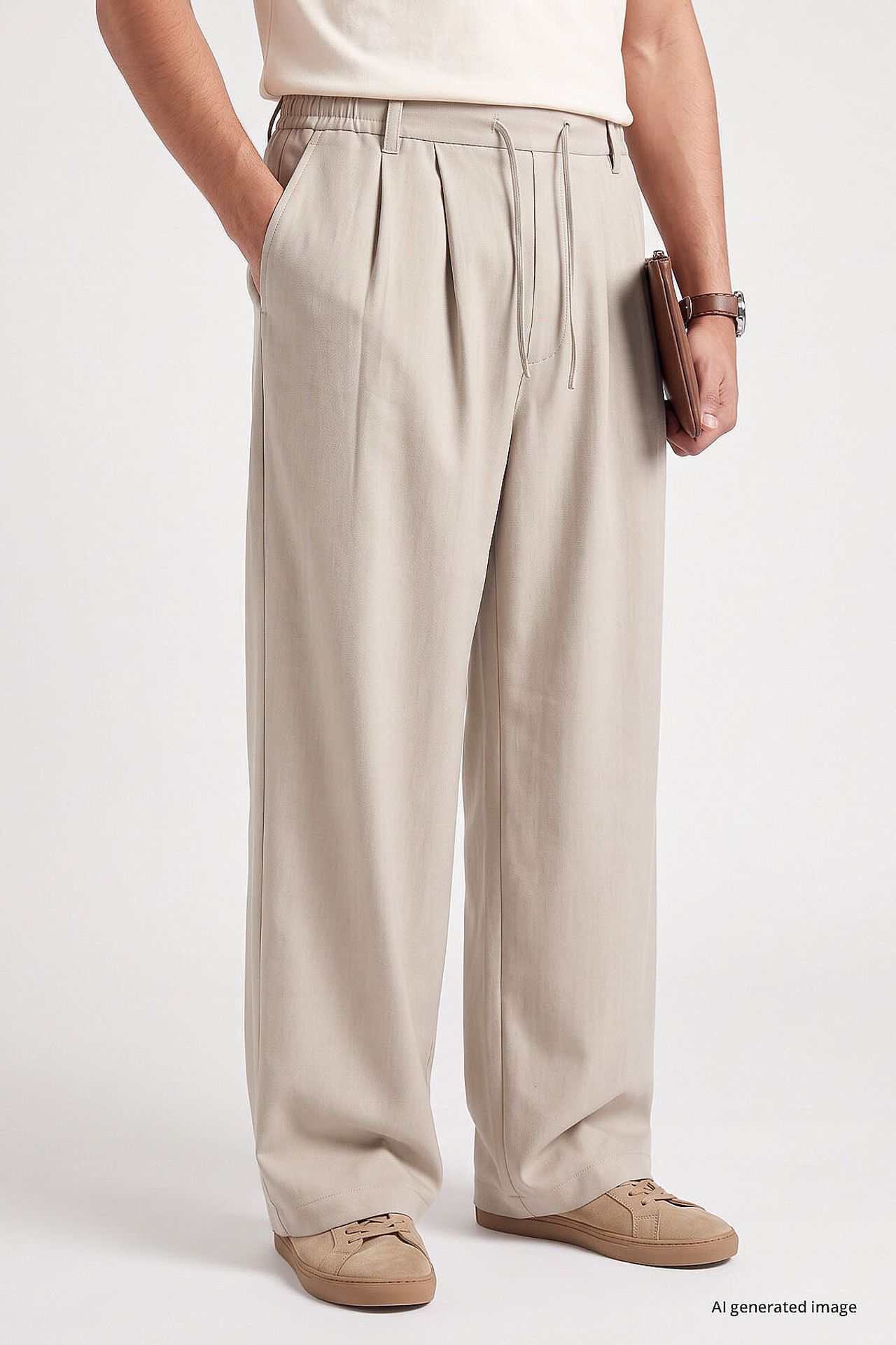 TOMMY Men's Viscose Blend Trousers 2