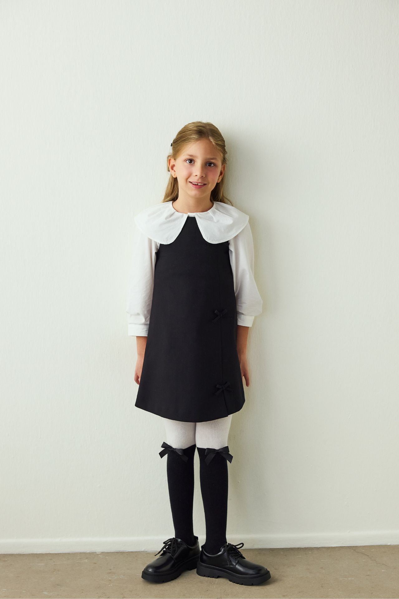 PENTI Girls' Pretty Ribbon Tights 1