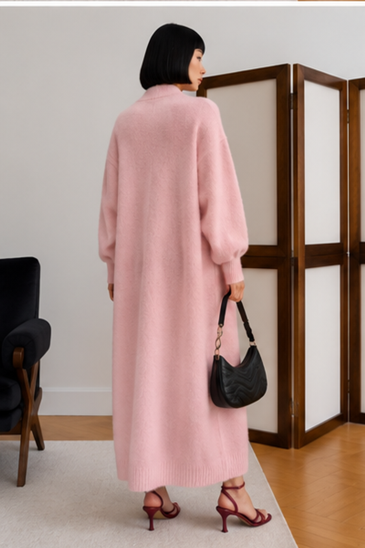MY FASHION Açık Ön Normal Kalıp Hırka 3