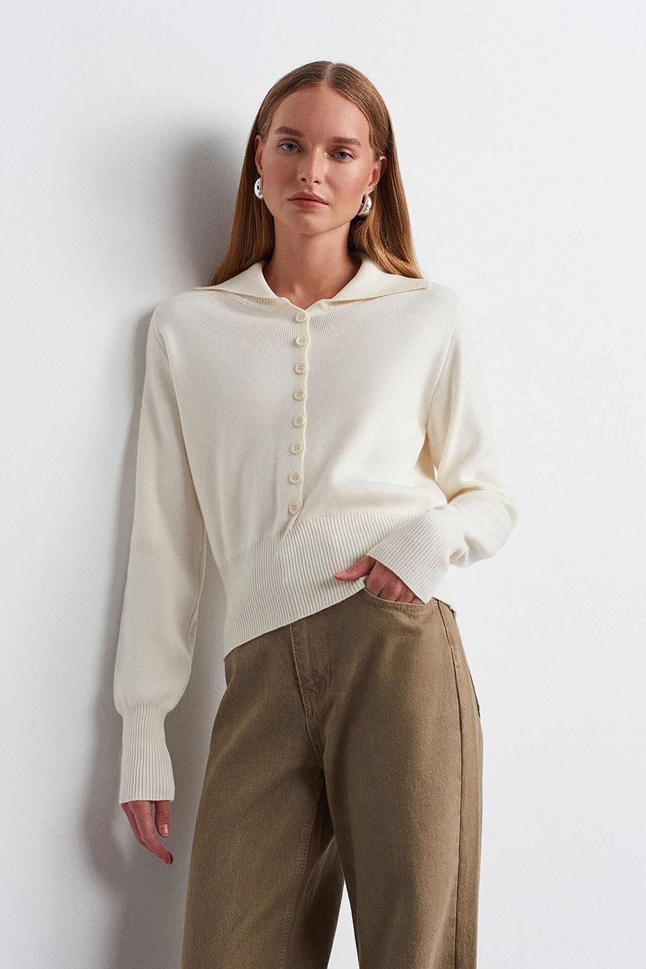 DILVIN Women's Acrylic Wool Blend Sweater 1
