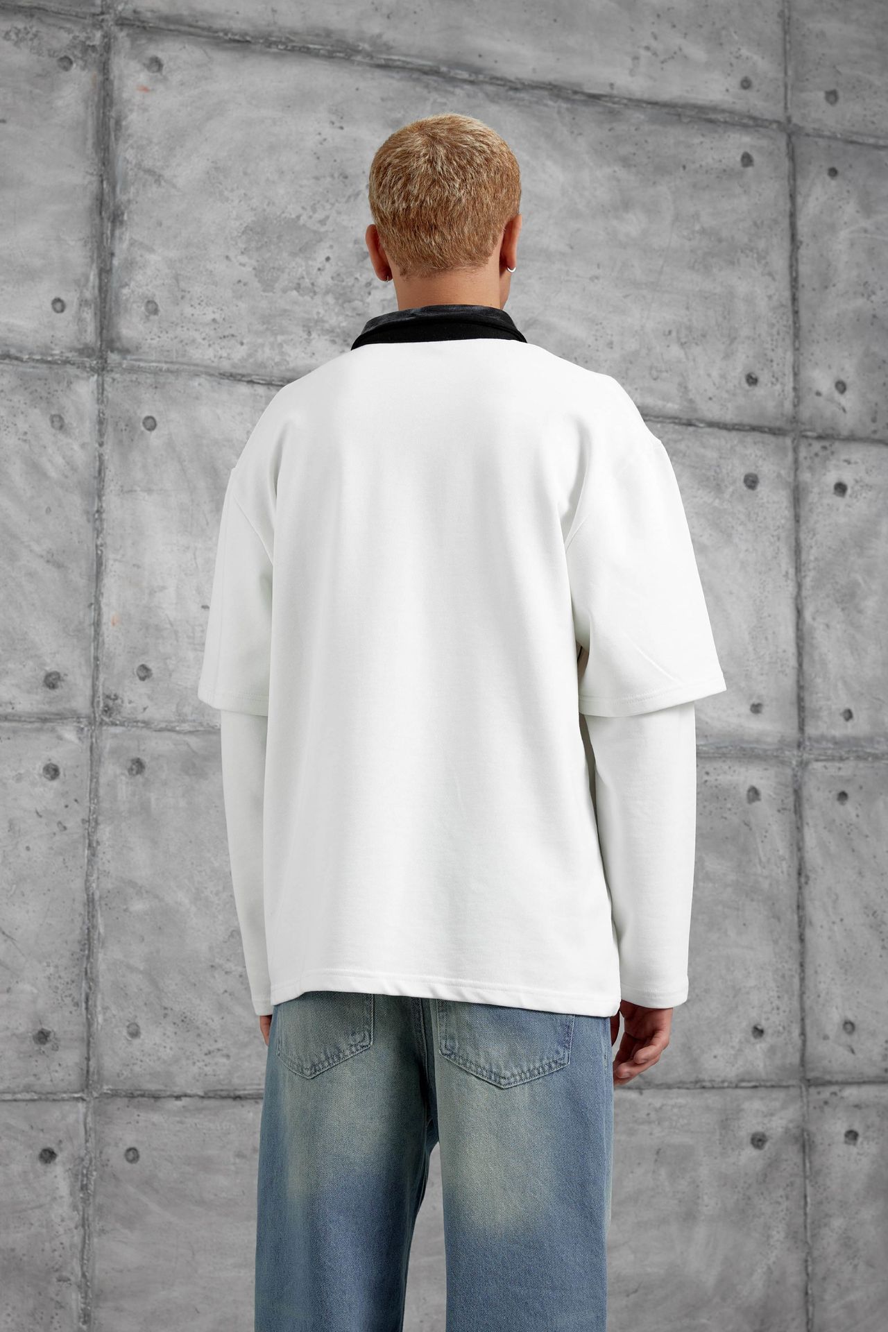 NOMARC Rahat Bisiklet Yaka Sweatshirt 5