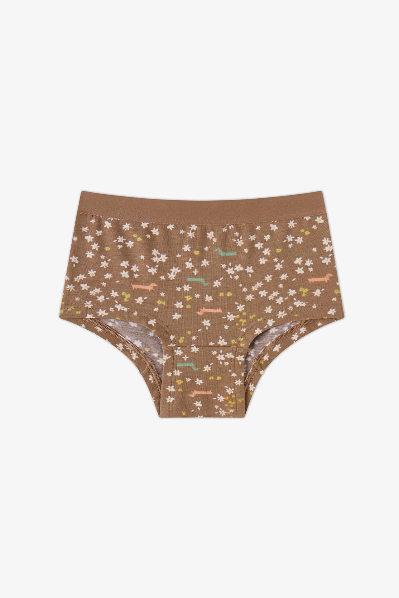PENTI Girls' Glow Dog Print Hipster Briefs 2