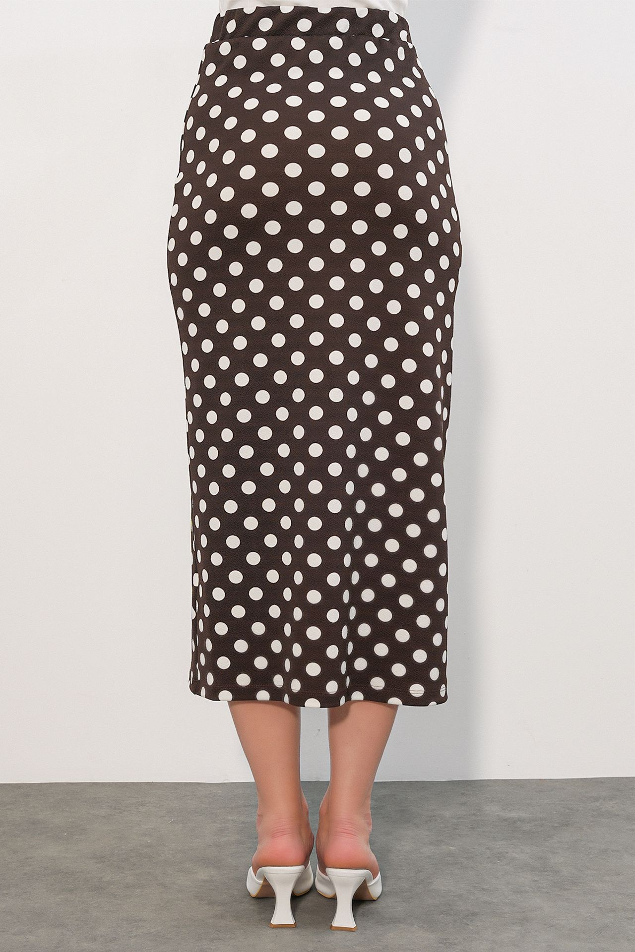 BDART High Waist Polka Dot Midi Skirt 6