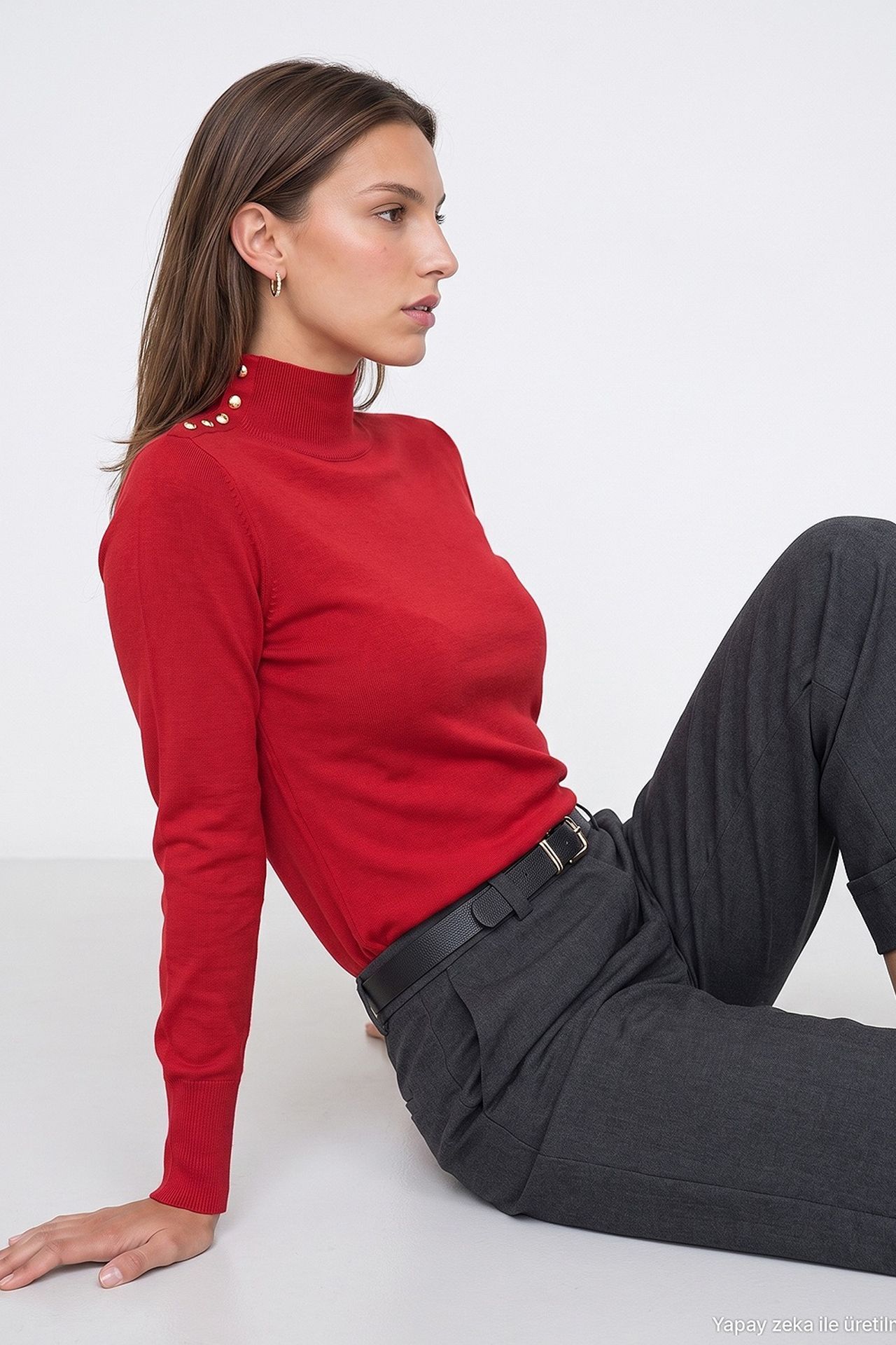 DILVIN Women's Knit Sweater 4