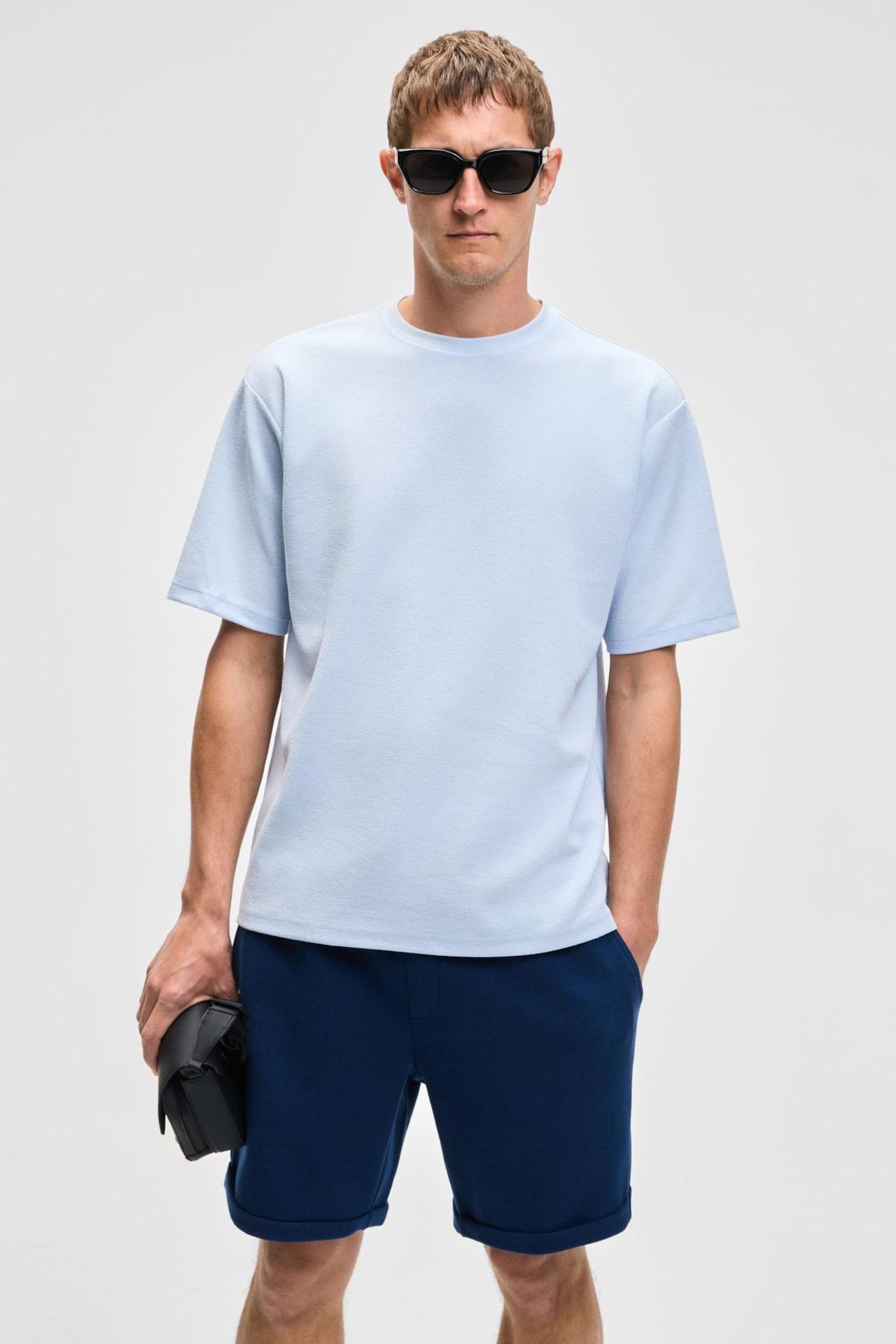 GRIMELANGE Crew Neck Relaxed Short Sleeve T-Shirt 1