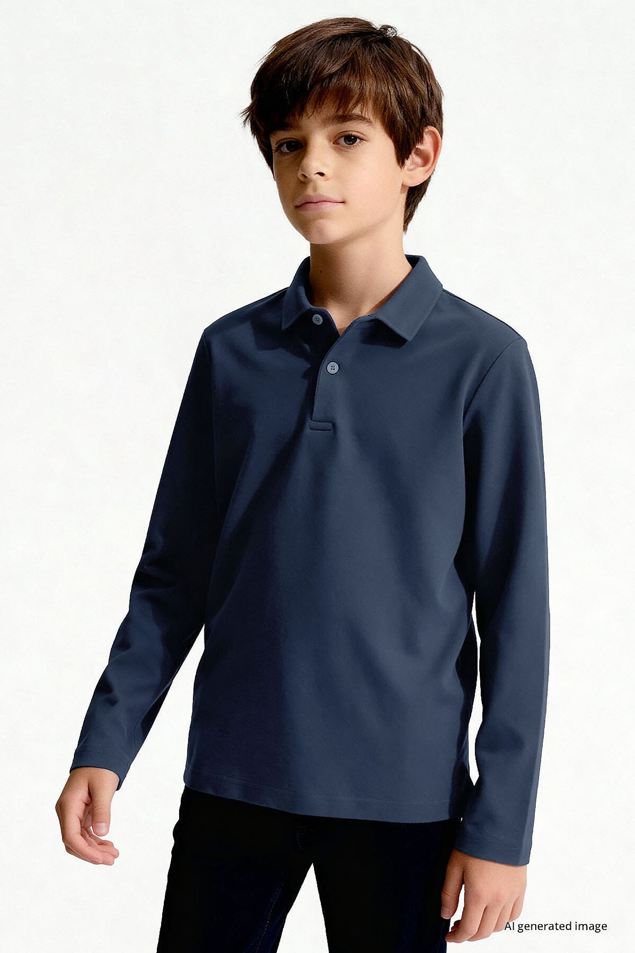 TOMMY Youth Cotton Polyester T-Shirt 2