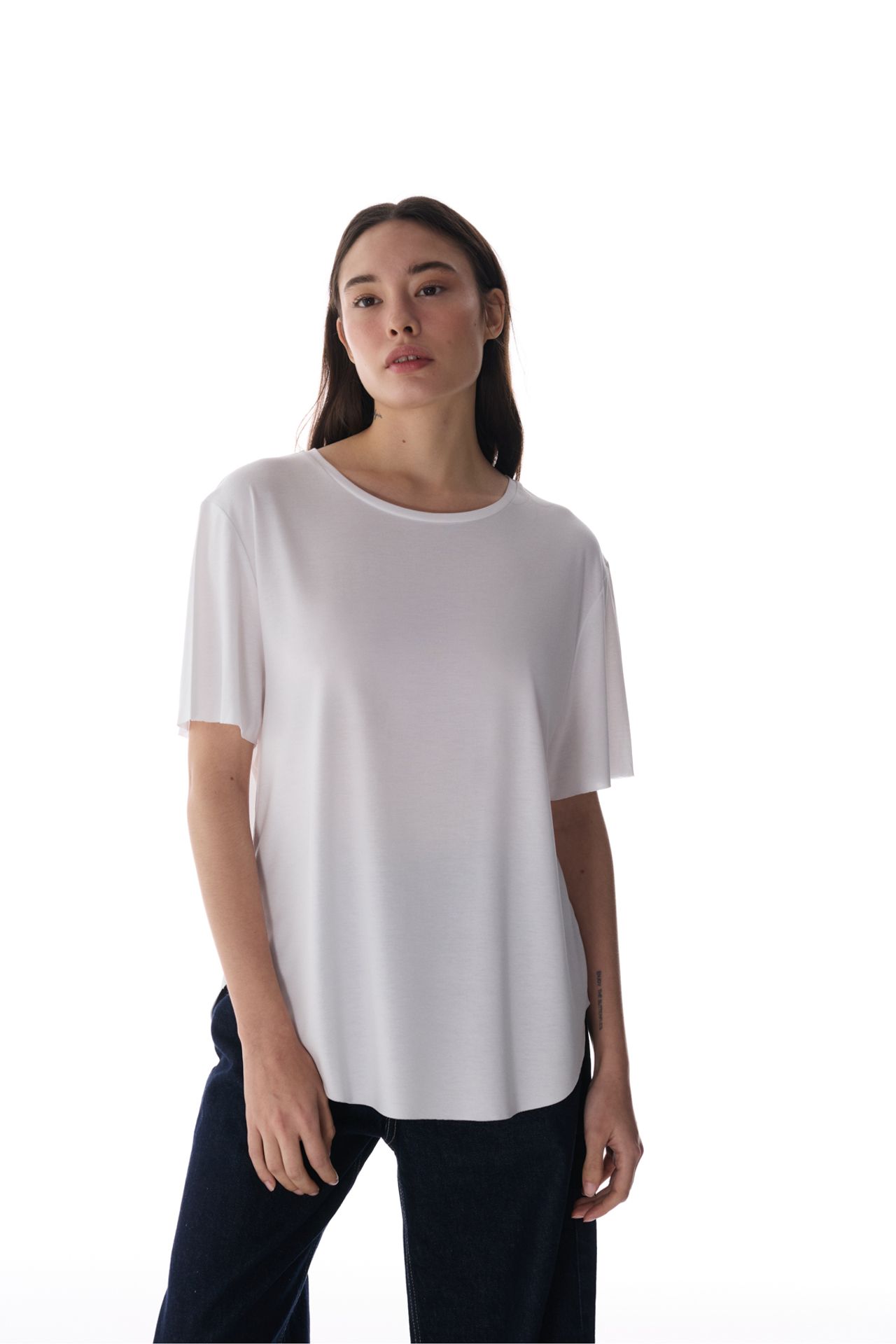 PENTI Crew Neck Oversize Modal T-Shirt 2