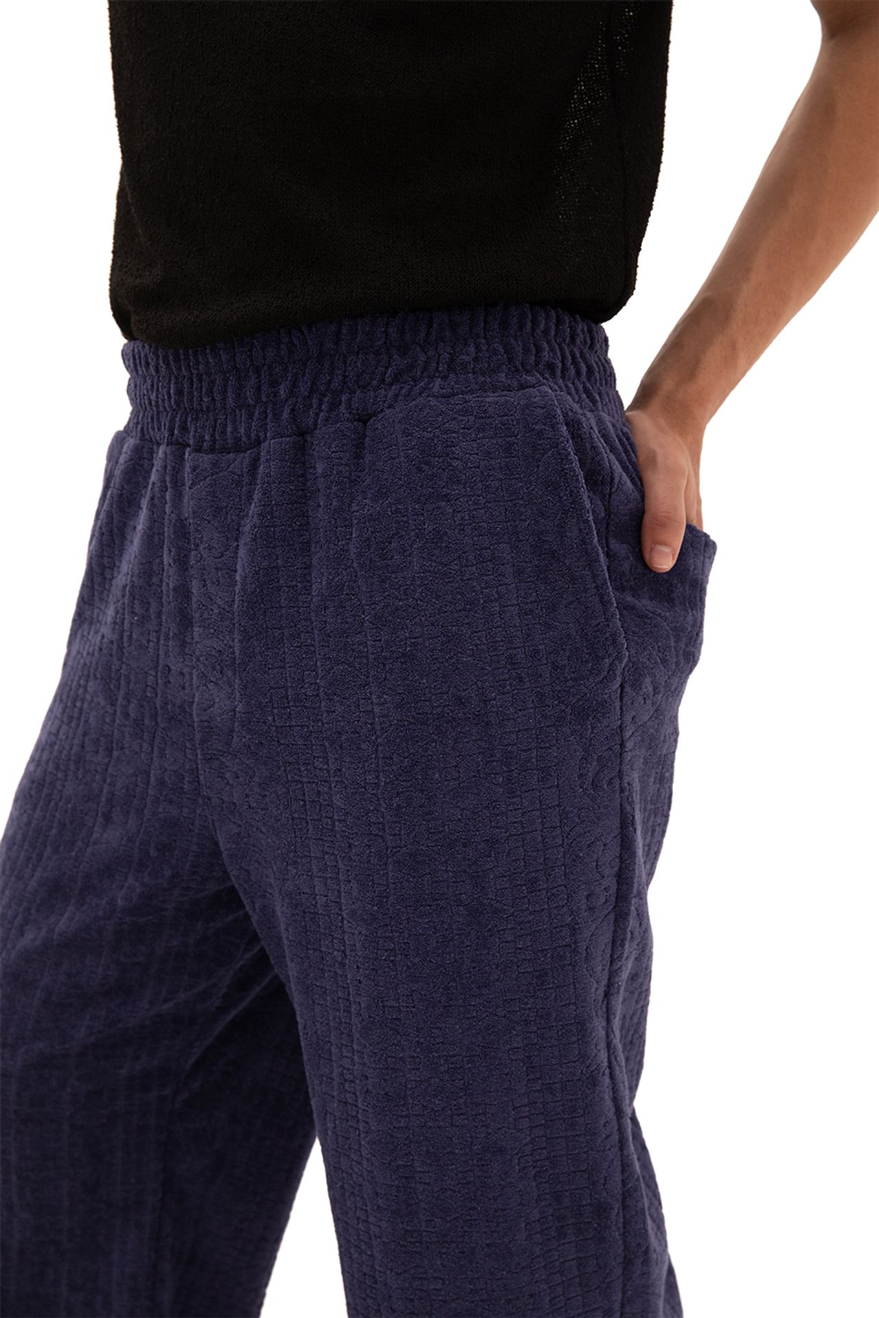 GIESTO Men's straight-leg knit pants 2