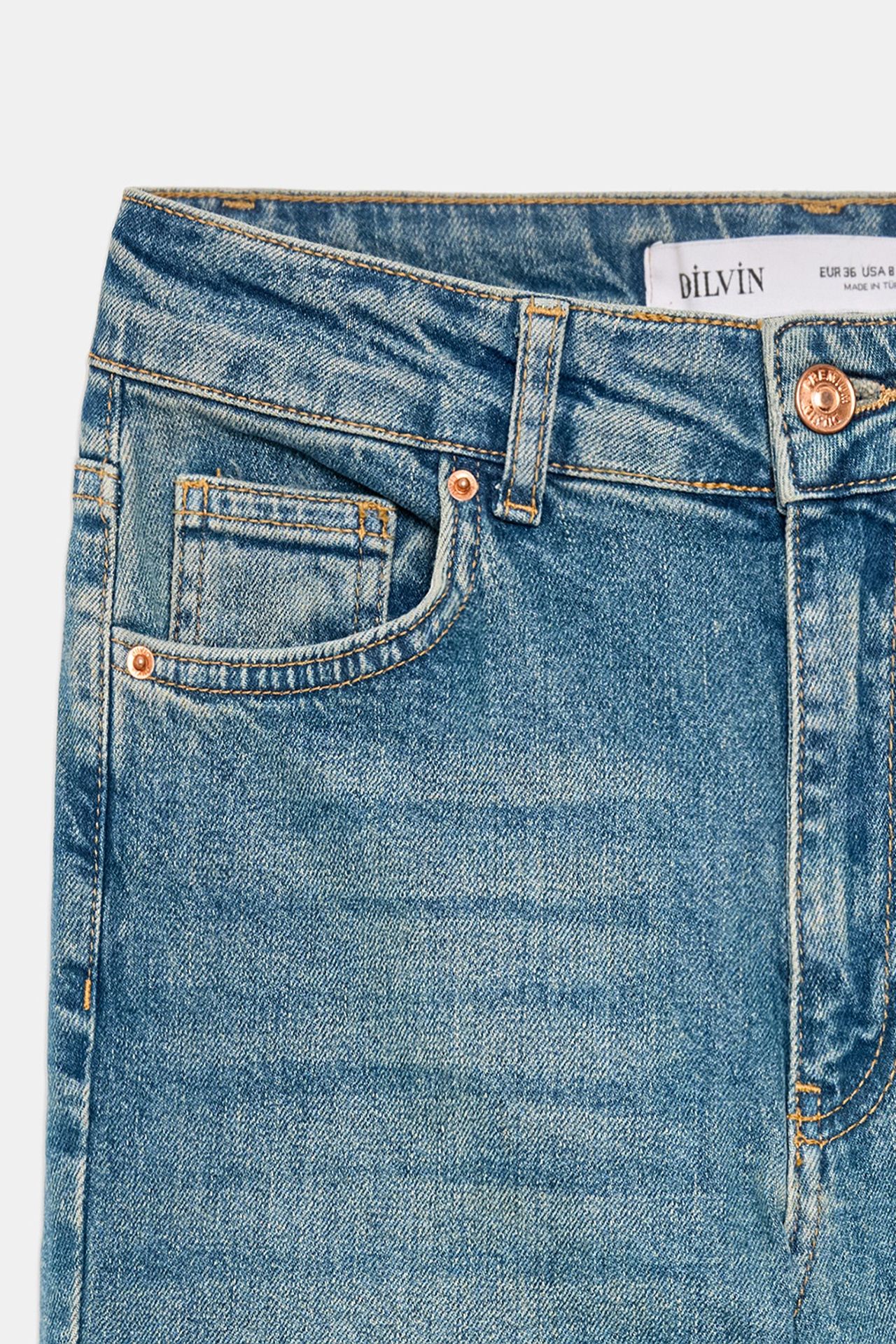 DILVIN Women’s Straight-Leg Jeans 7
