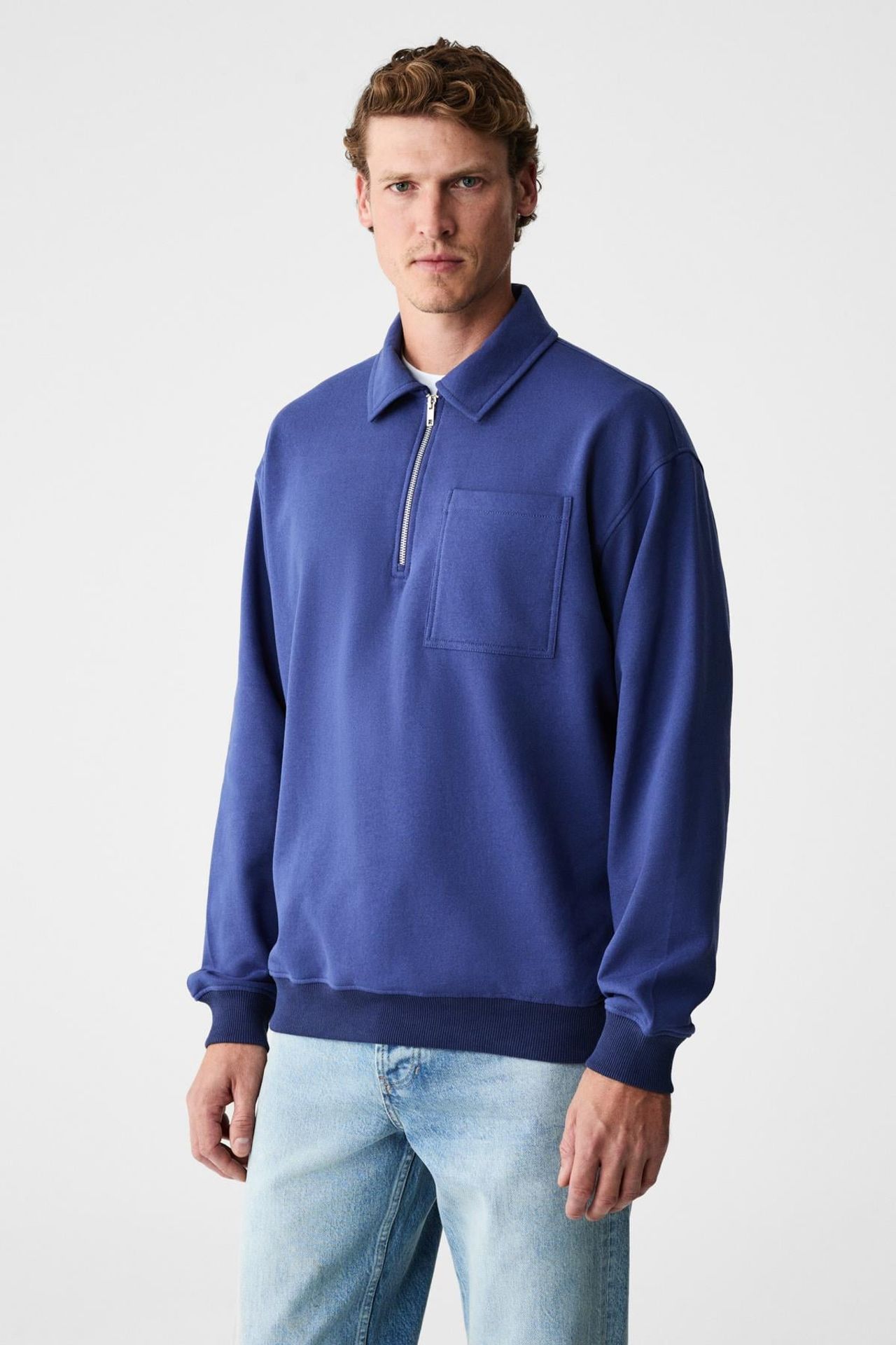 GRIMELANGE Yarım Fermuarlı Sweatshirt 5