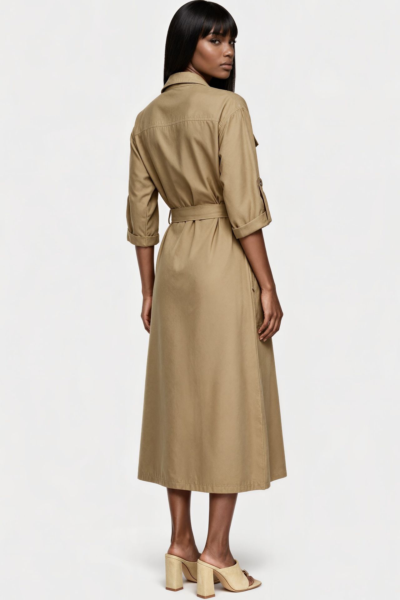 MSN Cotton-Viscose Maxi Dress 3