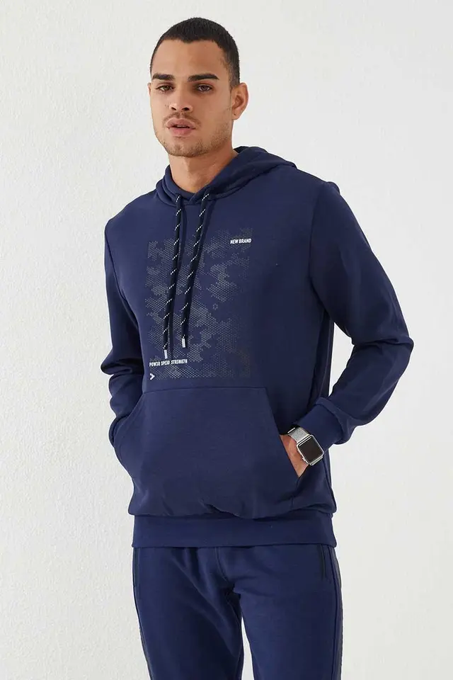 TOMMY Men's Camouflage Printed Hoodie