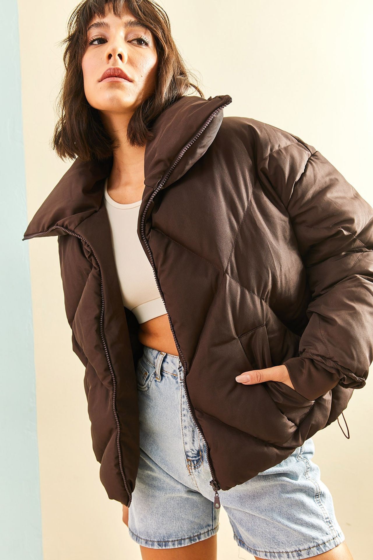 LUCCI Oversized Puffer Coat 2
