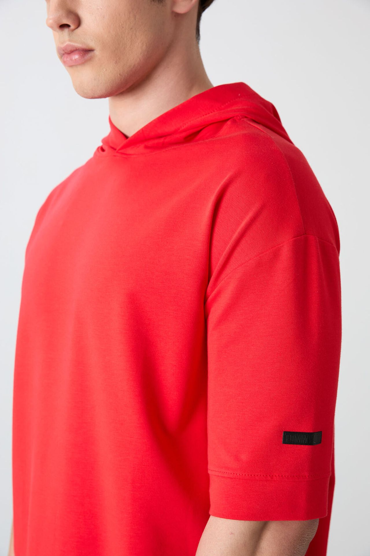 TOMMY Oversized Hooded Short-Sleeve T-Shirt 3