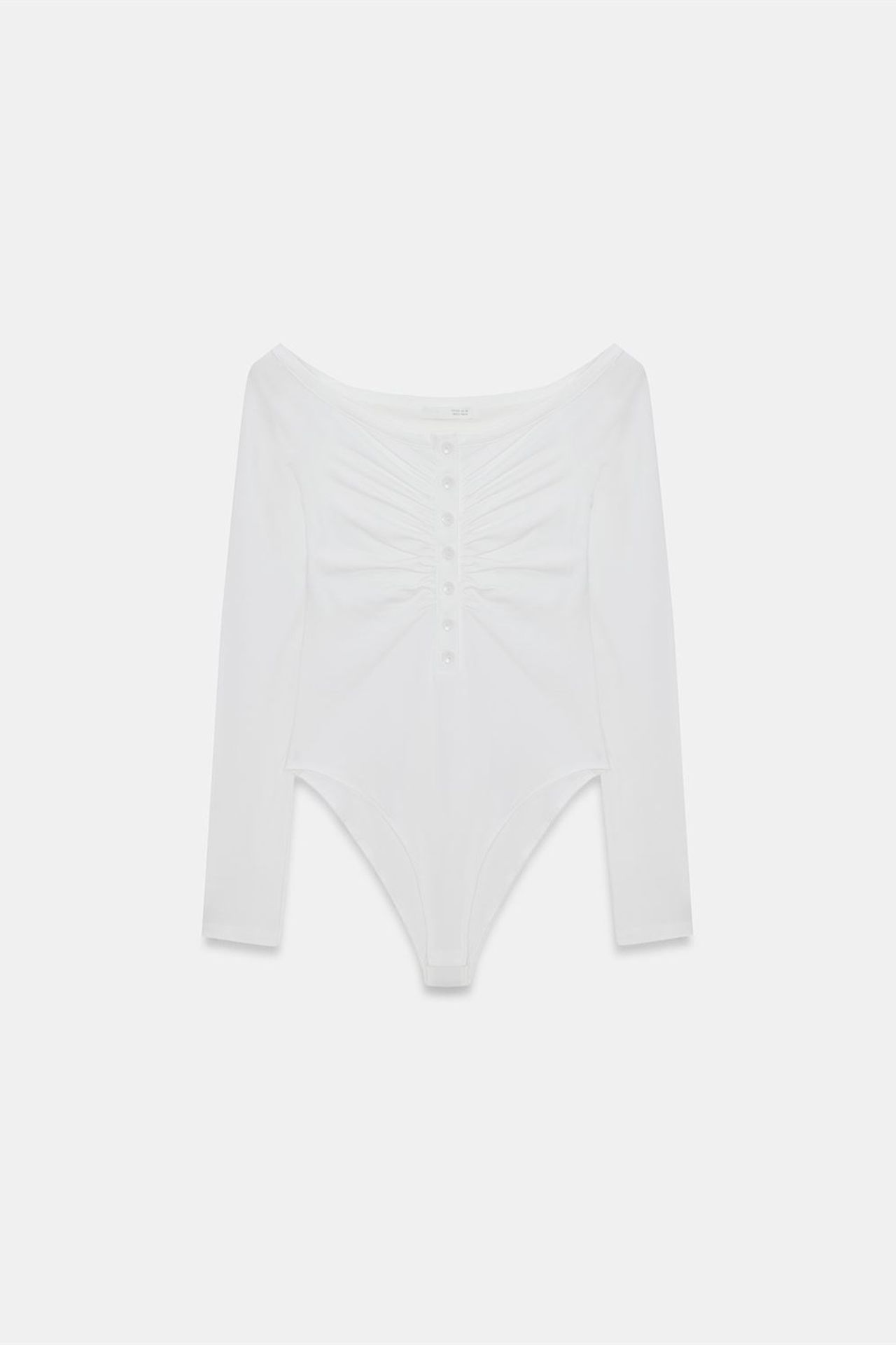 DILVIN Kayık Yaka Slim Fit Body Bluz 5