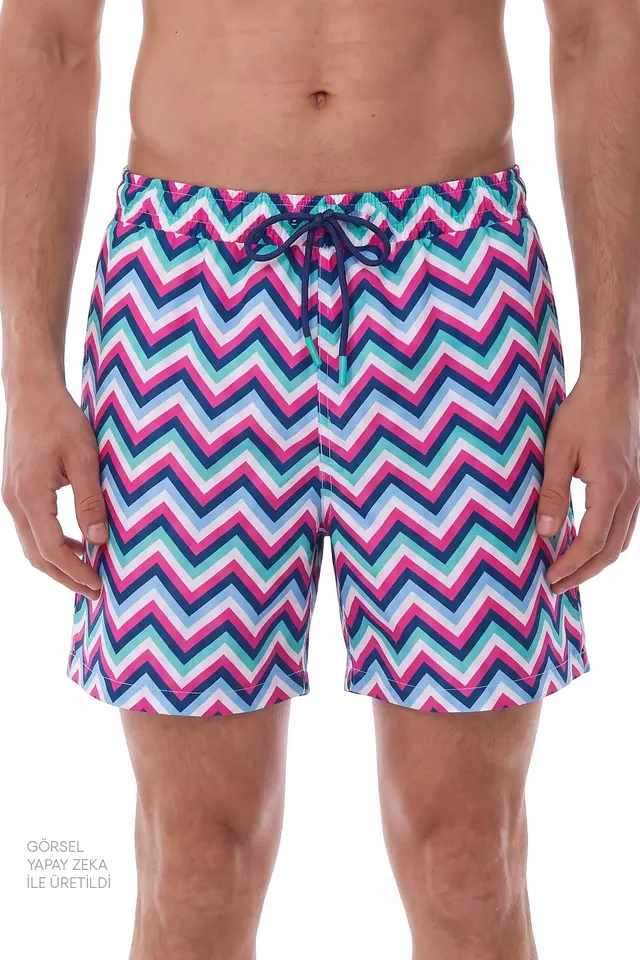 PENTI Men's Zigzag Revival Shorts
