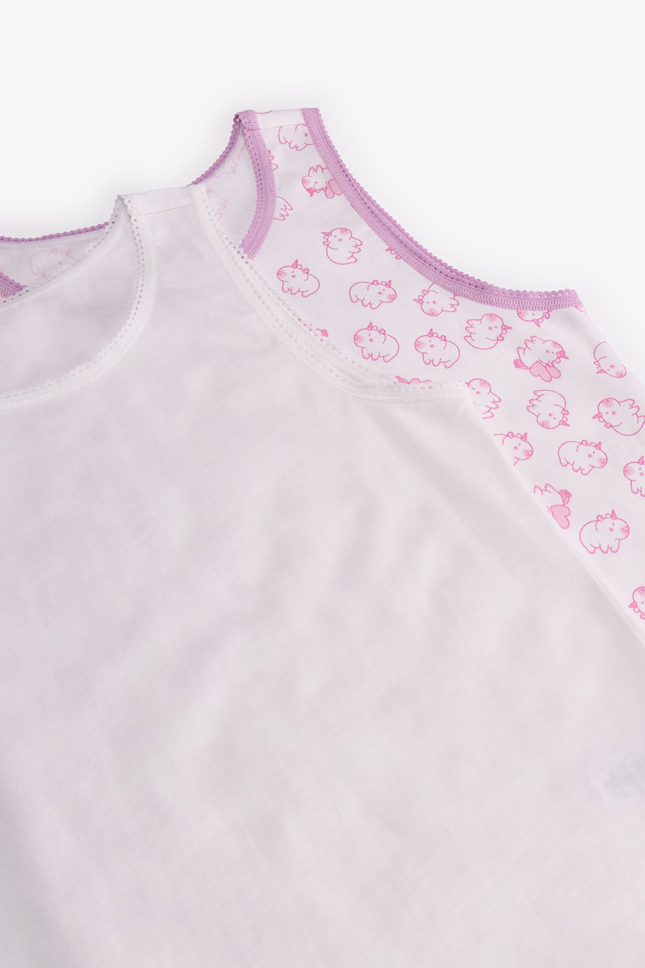 PENTI Girls' Unibara Unicorn Print Tank Top 4