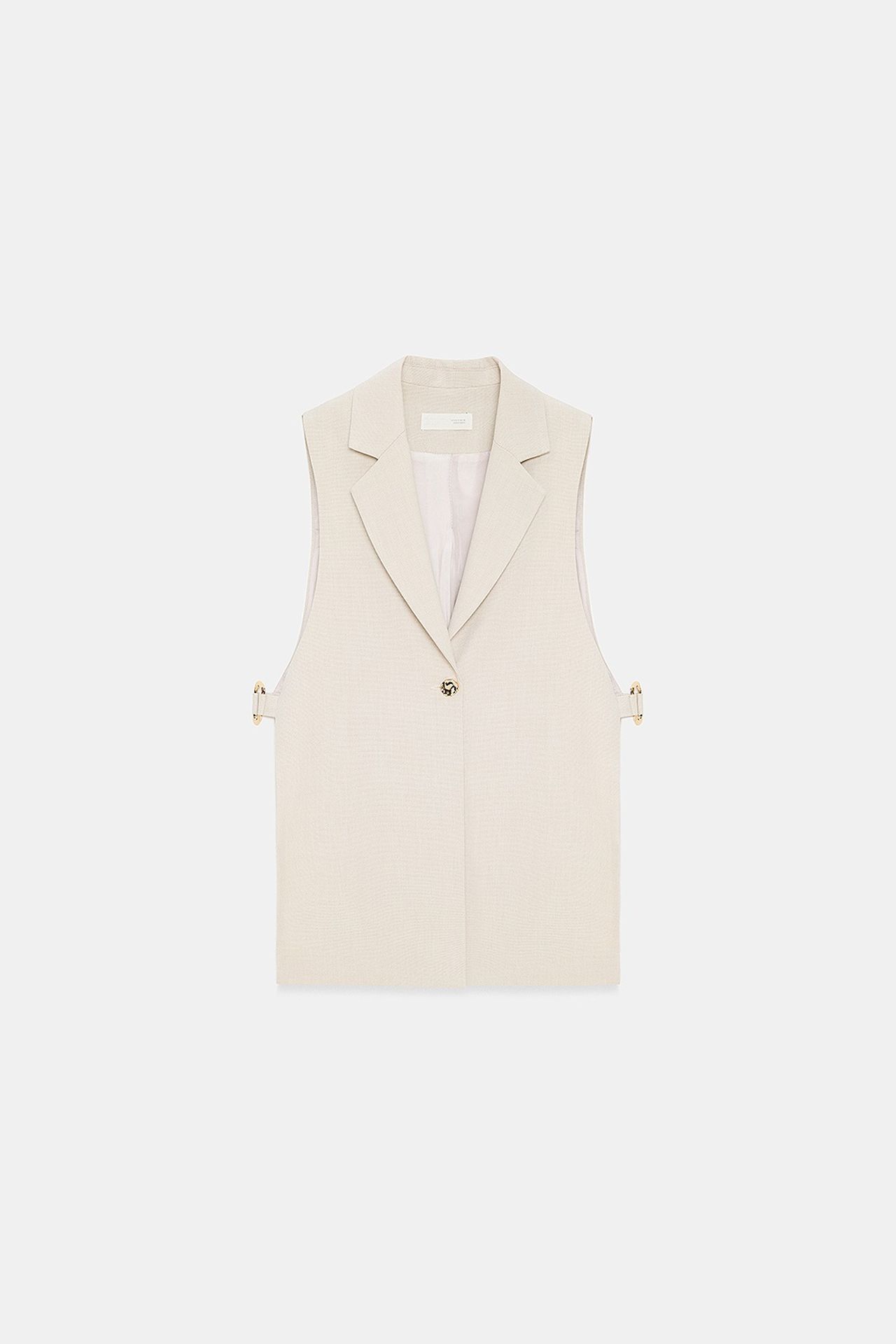 DILVIN Women's Solid Shawl-collar Waistcoat 6