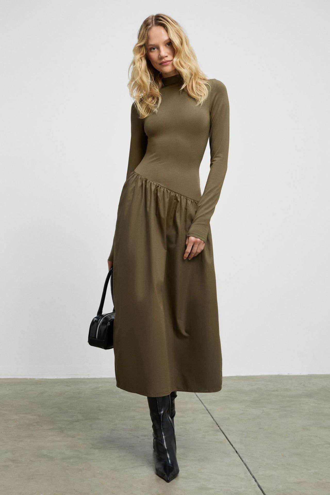 GRIMELANGE Straight Midi Dress 1