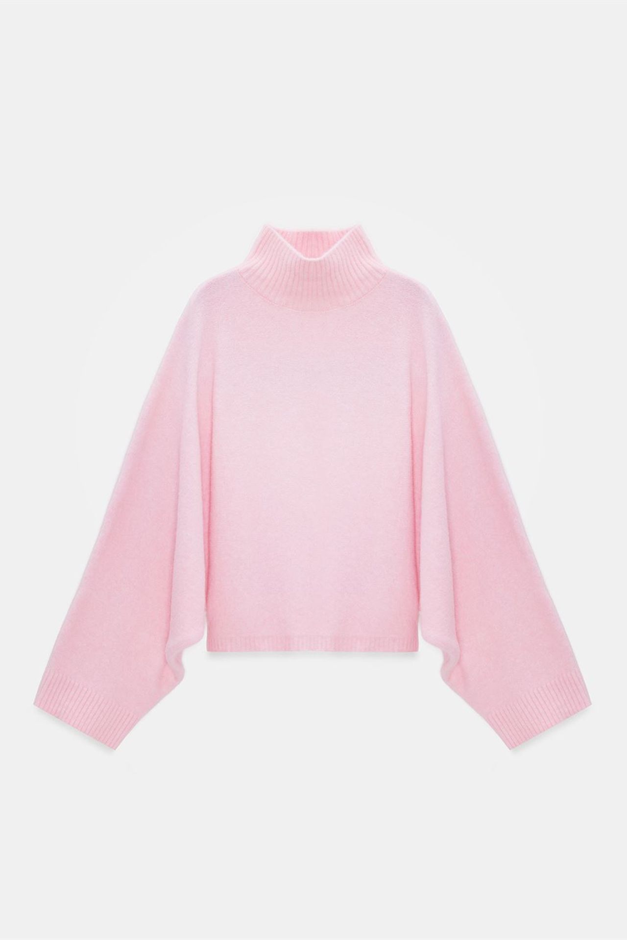 DILVIN Oversized Ribbed Turtleneck Sweater 5