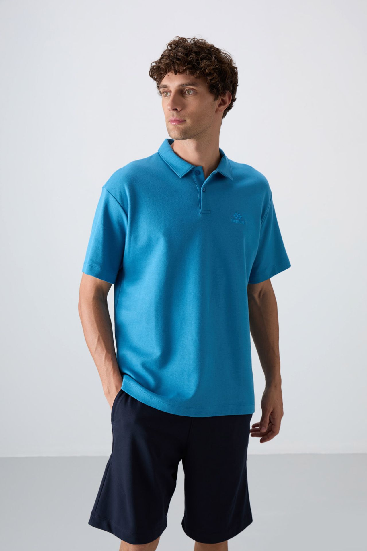 TOMMY Men's Oversized Polo T-Shirt 3