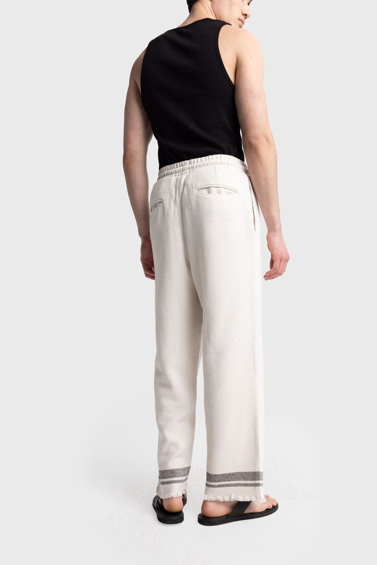 GIESTO Men's Cotton Knit Pants 5