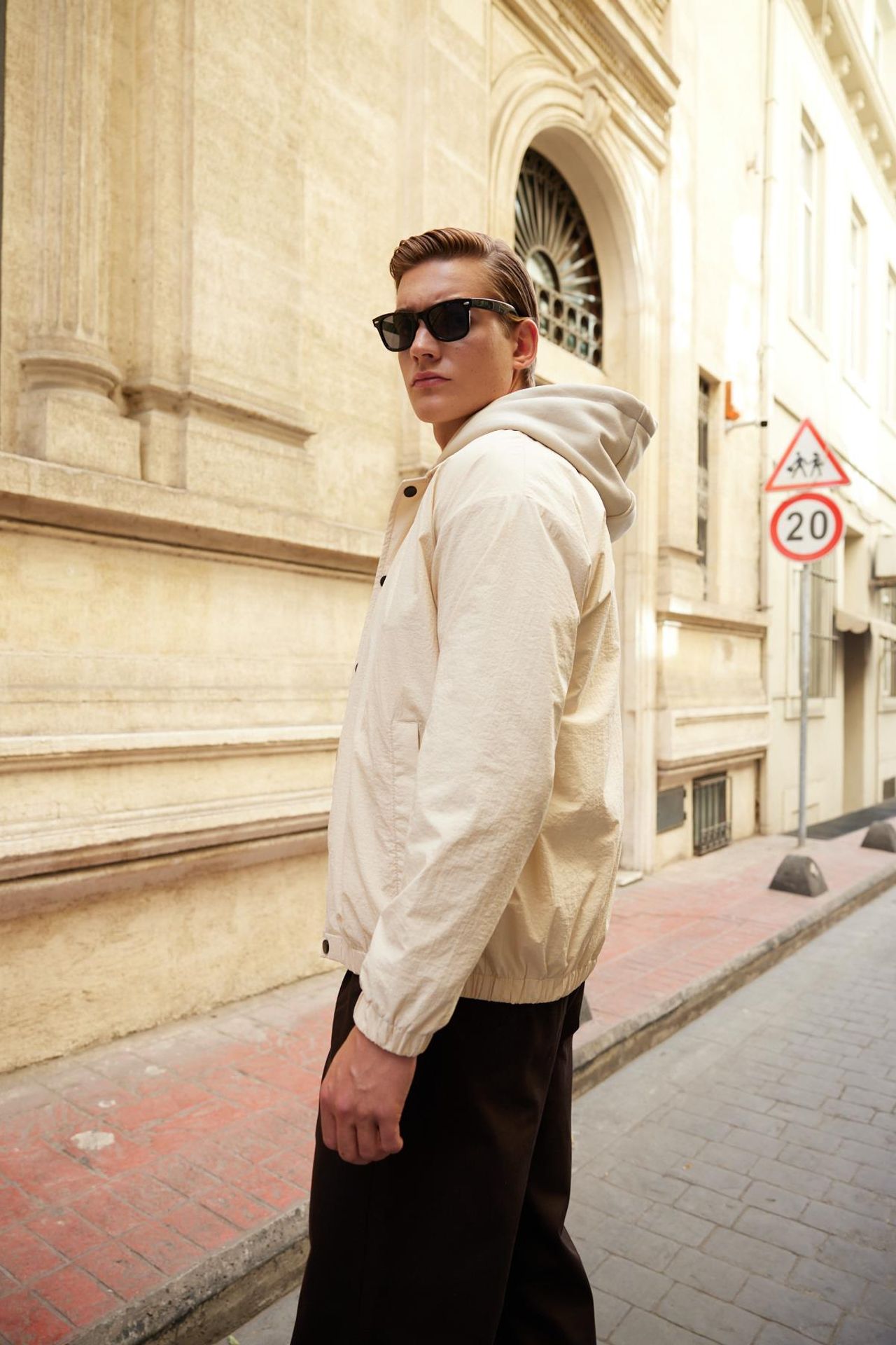 Danger Düz Kesim Önden Düğmeli Ceket 7