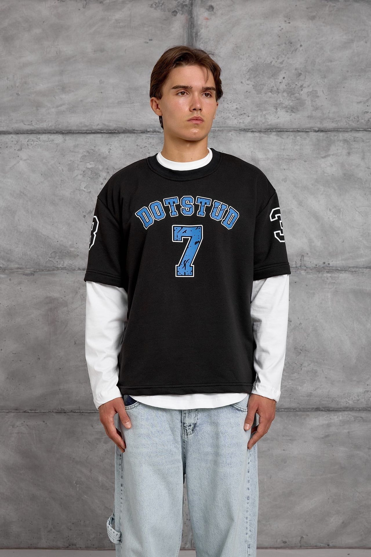 NOMARC Rahat Bisiklet Yaka Sweatshirt 1