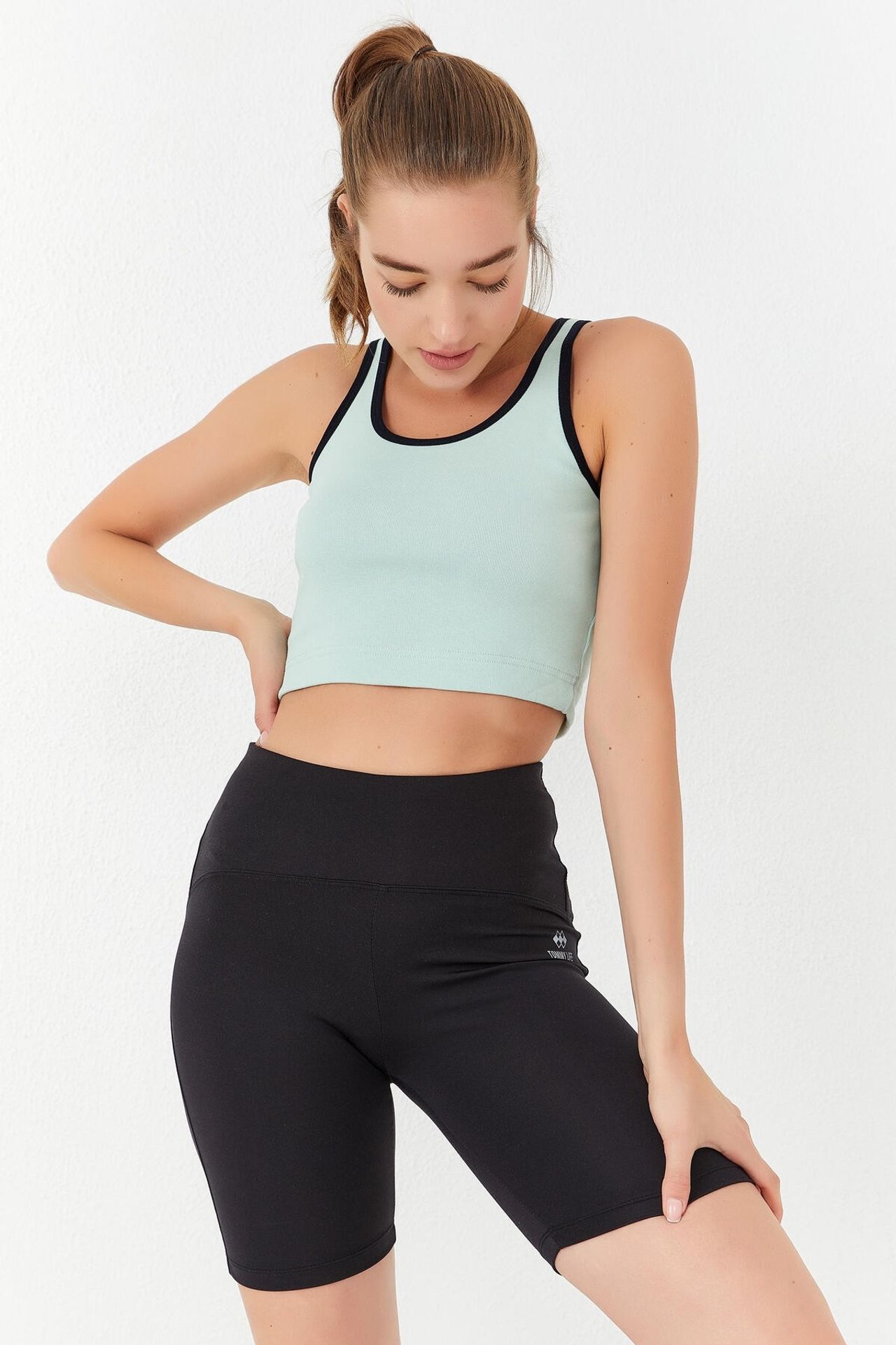 TOMMY Ribbed Sleeveless Crop Top 5
