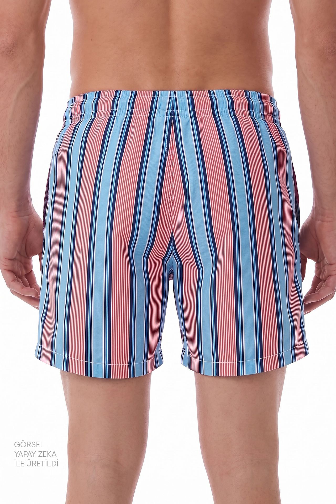 PENTI Men's Deep Sea Striped Shorts 3